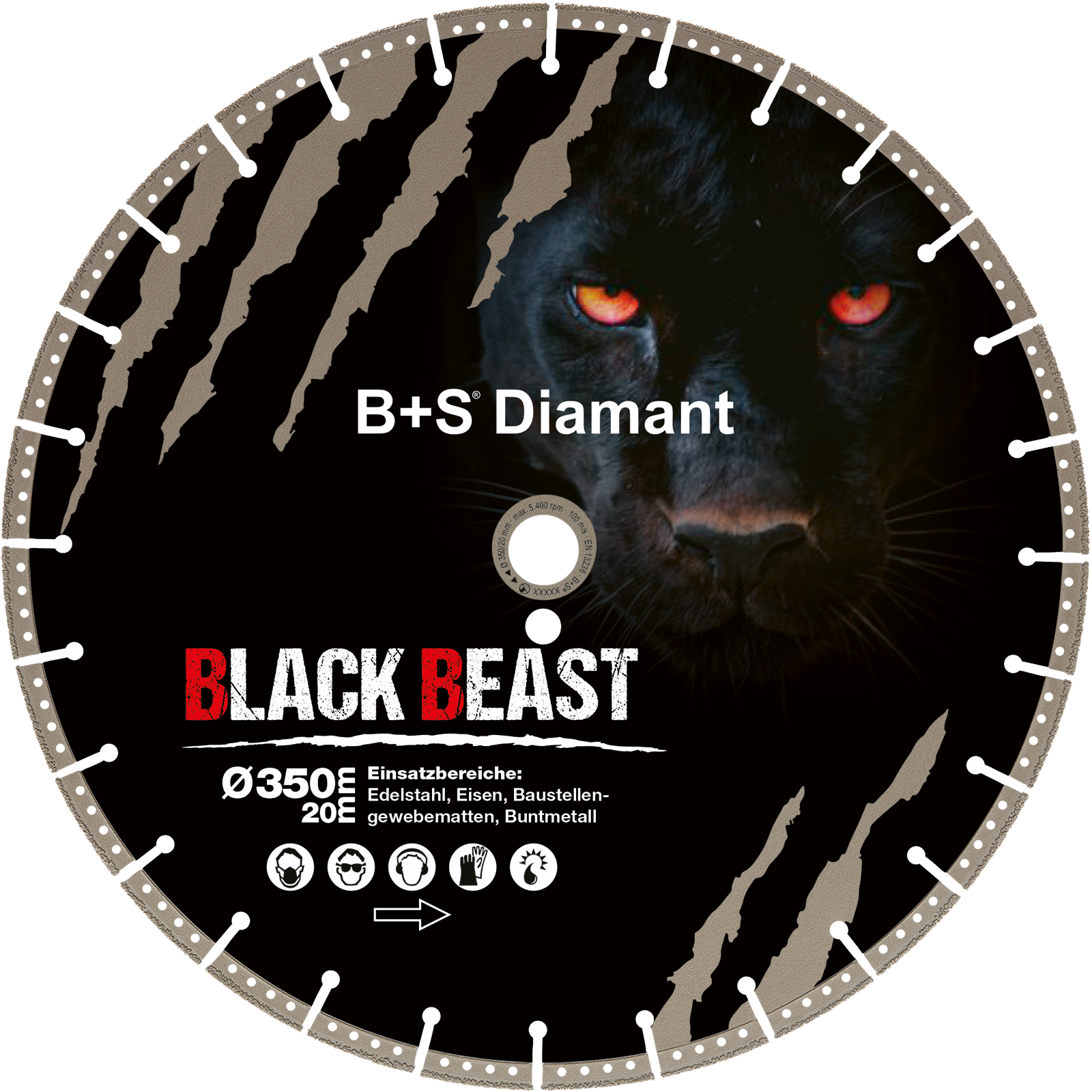 Dia-Trennscheibe Black Beast