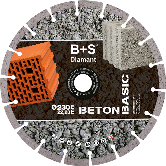Dia-Trennscheibe Beton Basic